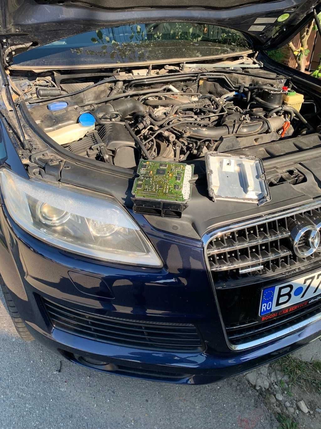 Calculatoarele de motor ale unui Audi Q7, scoase pentru verificare